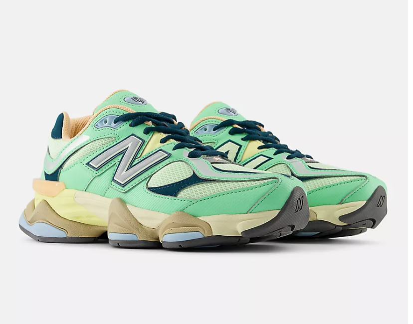 NEW BALANCE 9060 in Green and Blue