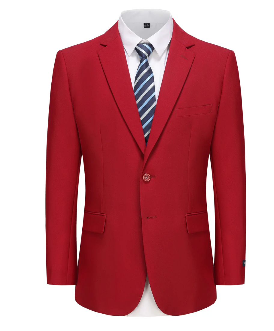 PRO 2 BRAVEMAN Men's Suit in Red
