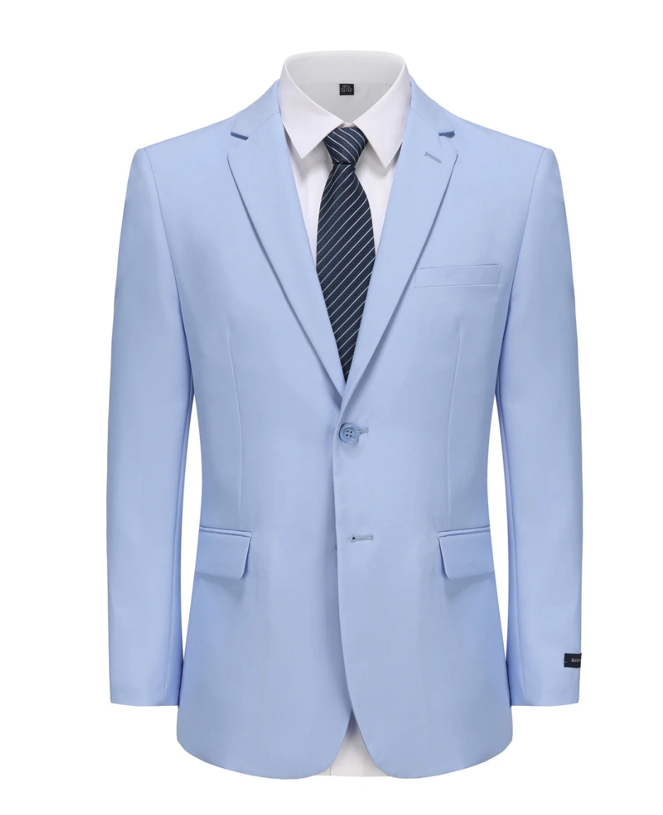 PRO 2 BRAVEMAN Men's Suit in Light Blue