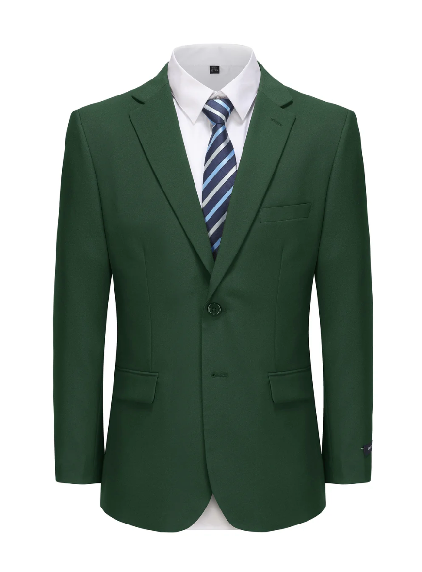 PRO 2 BRAVEMAN Men's Suit in Forest Green