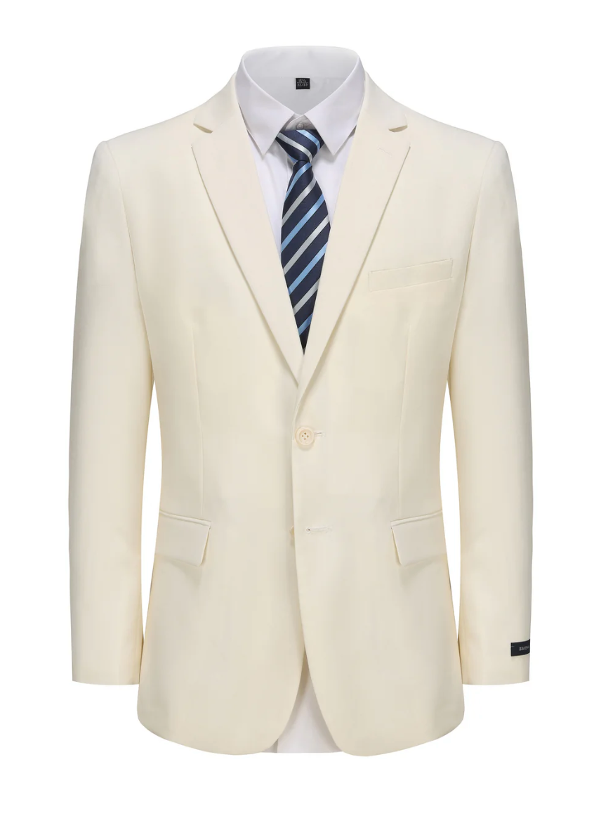 PRO 2 BRAVEMAN Men's Suit in Cream