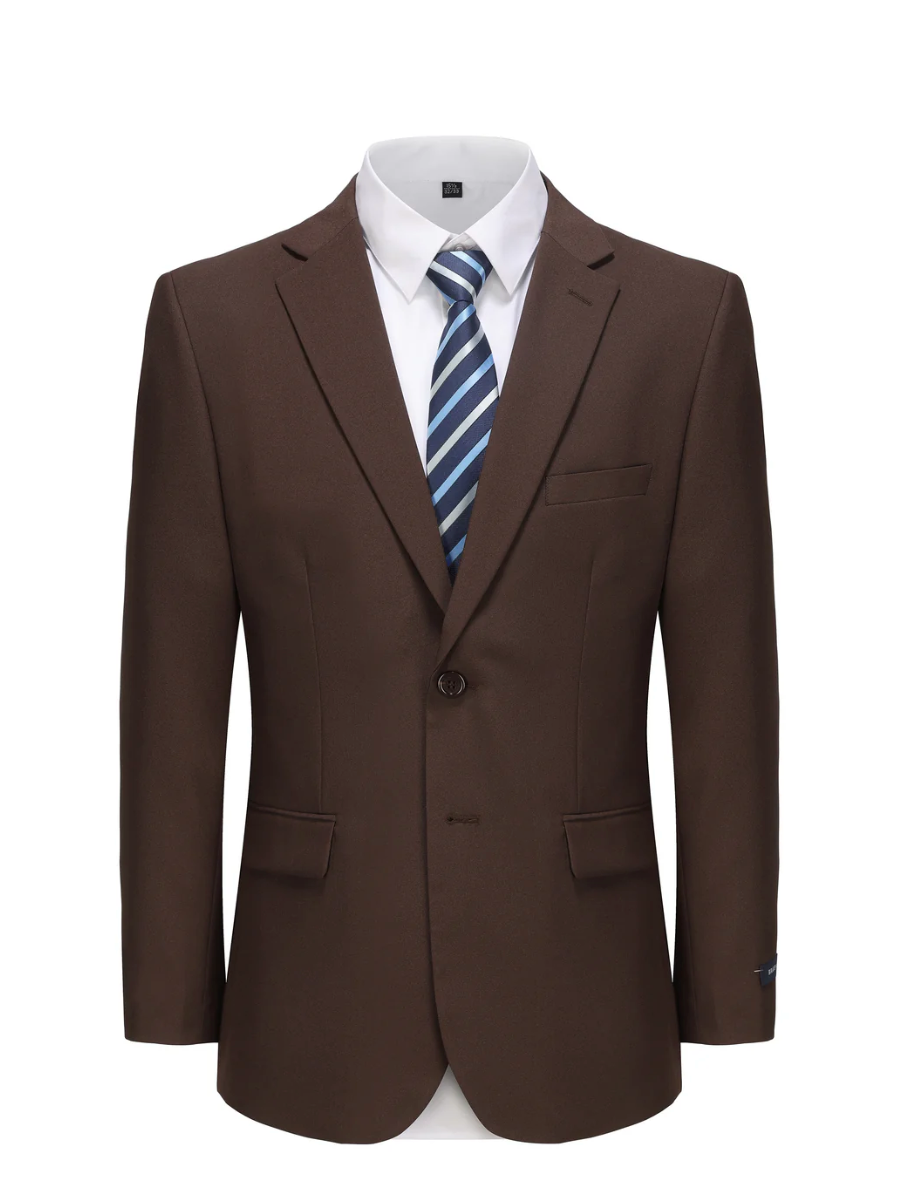 PRO 2 BRAVEMAN Men's Suit in Brown