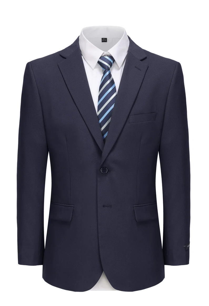 PRO 2 BRAVEMAN Men's Suit in Navy Blue
