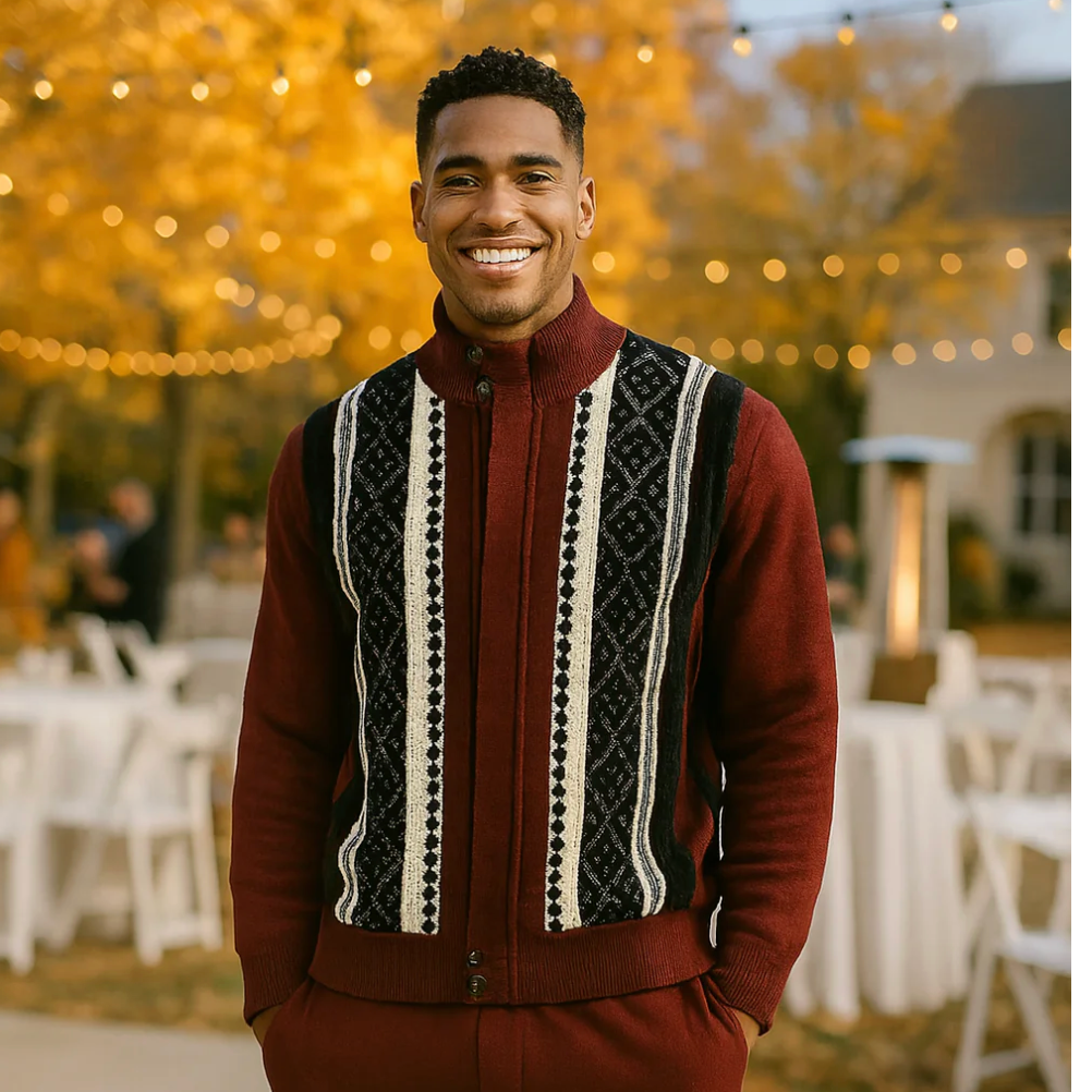 Silver Silk 11007 Sweaters Wine