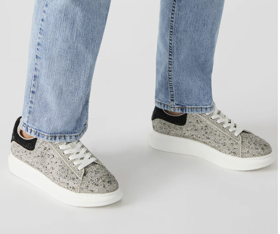 Steve Madden Men's Icebox Silver Multi