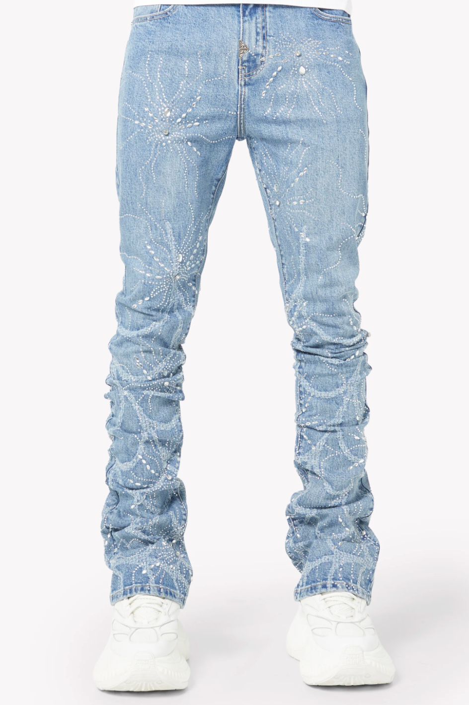 GUAPI Steel Blue Spider Denim