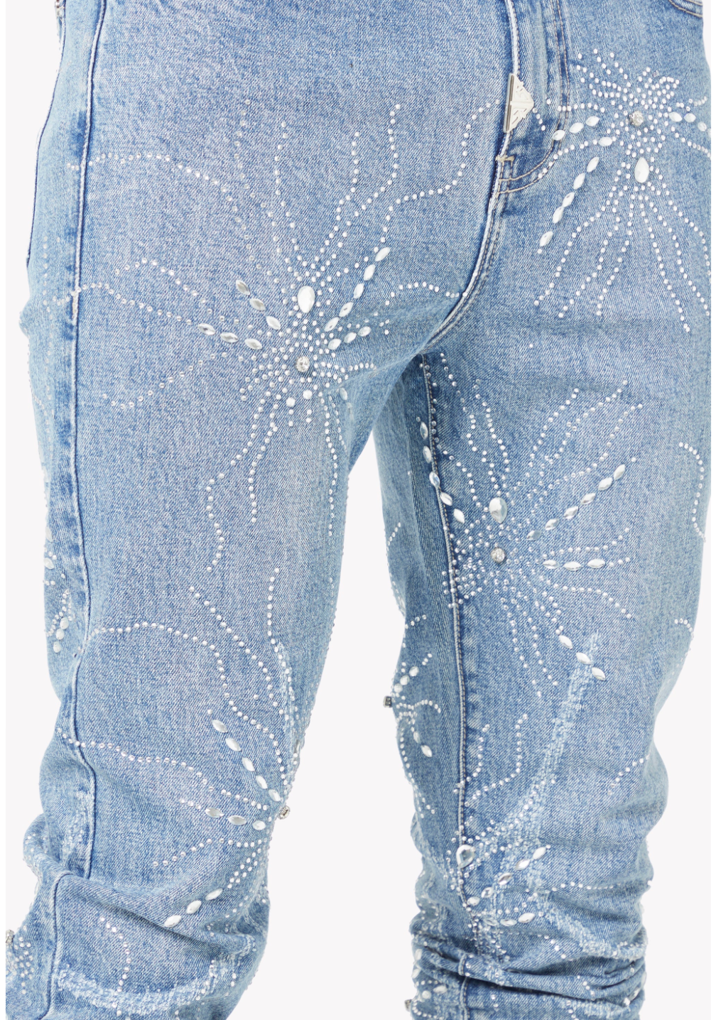 GUAPI Steel Blue Spider Denim