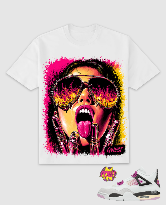 G WEST FIRE VISION TEE (GWJMT9534)