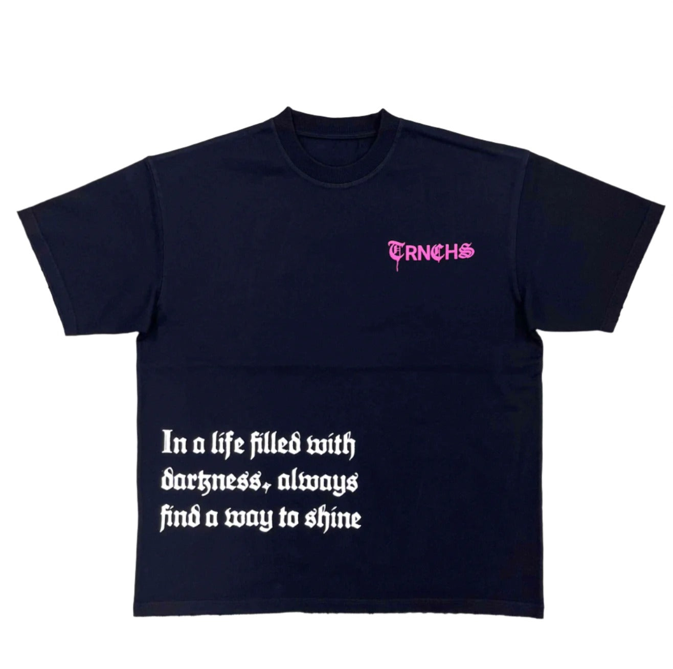 "PEGASUS" Black Tee (TC-24-846(S))