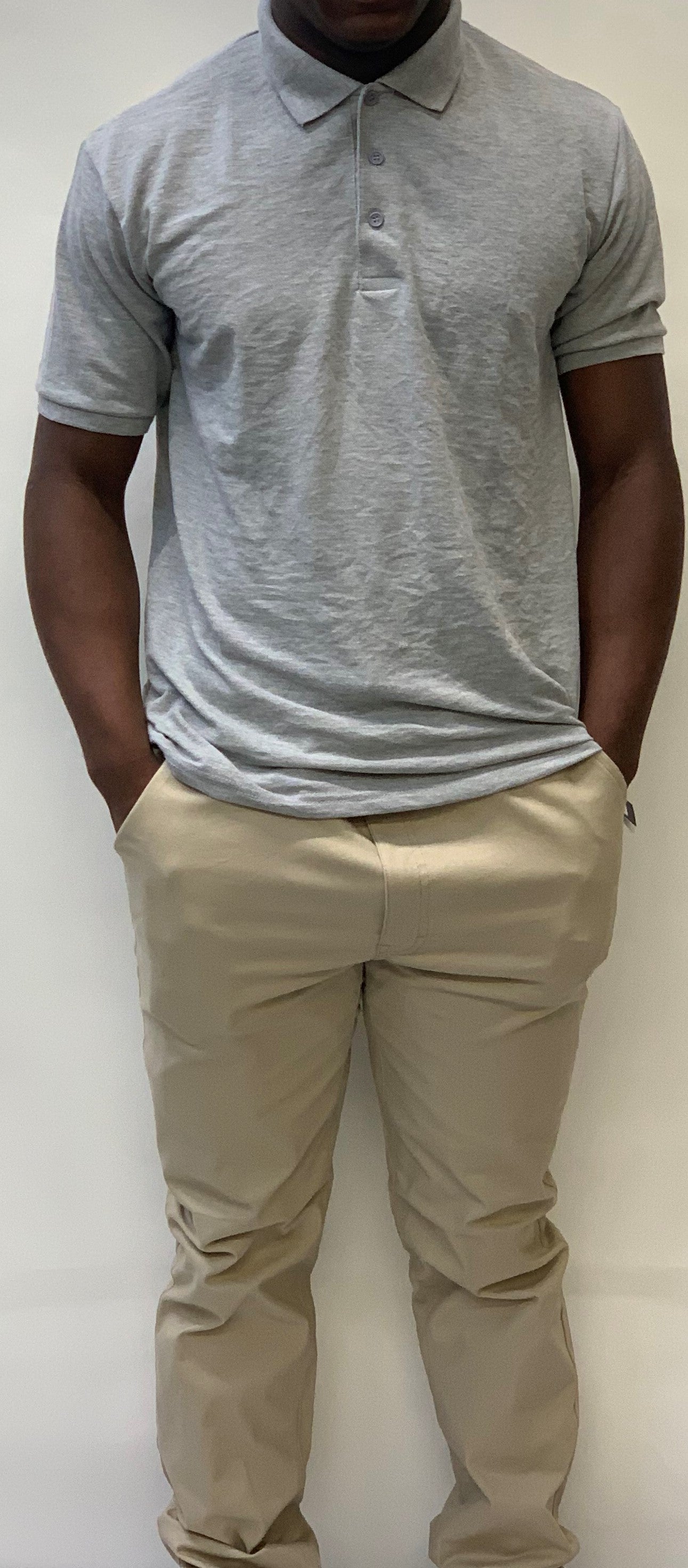 Men's School Uniform Skinny Pants