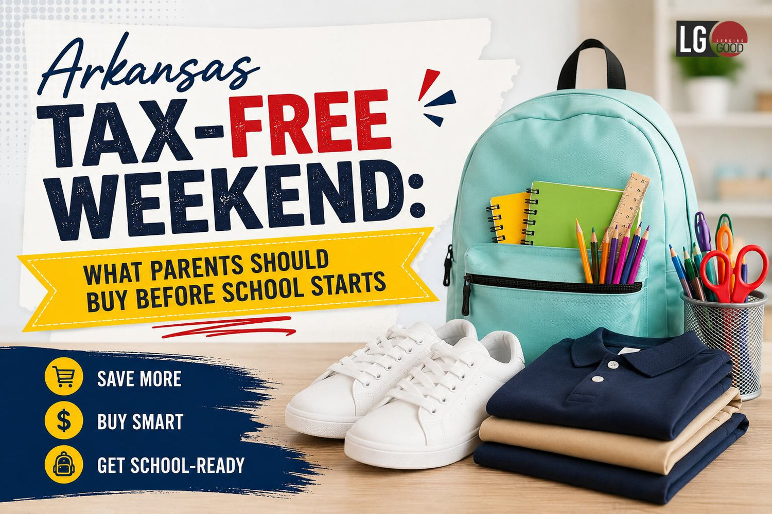 Arkansas Tax-Free Weekend 2026