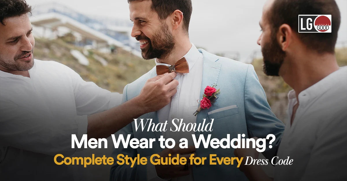 What Should Men Wear to a Wedding? Complete Style Guide for Every Dress Code