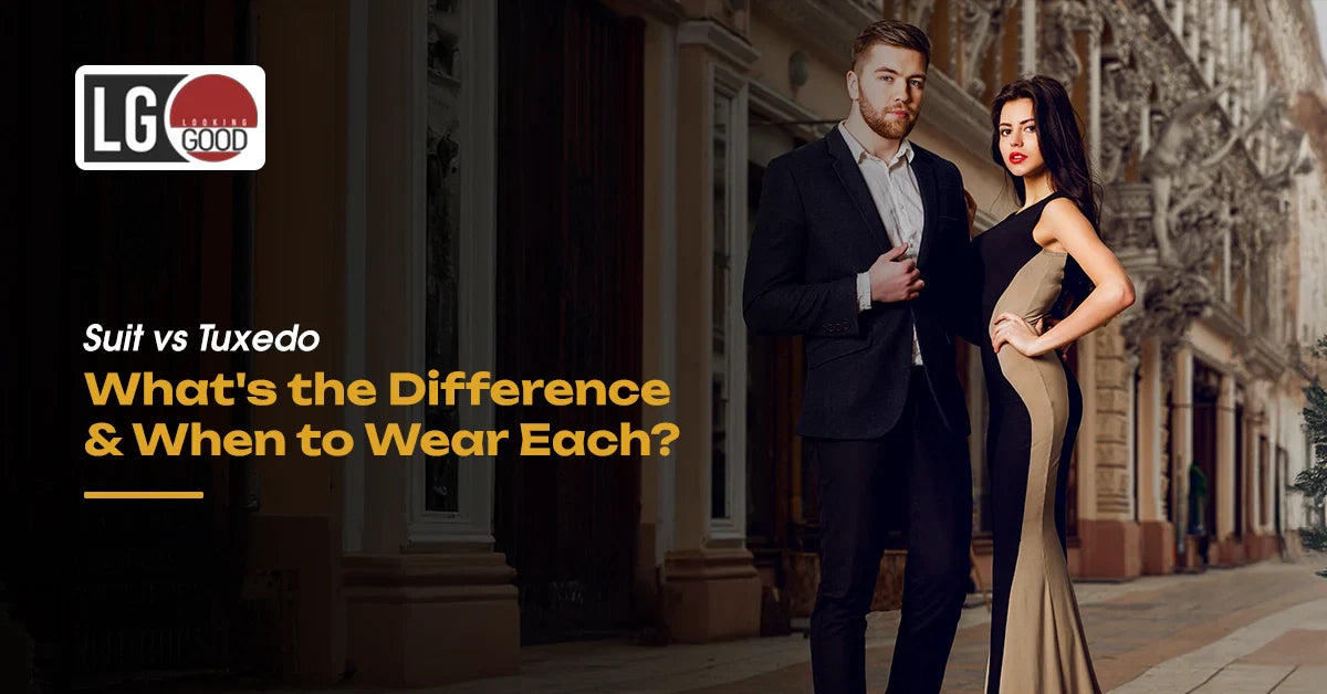 Suit vs Tuxedo: What's the Difference and When to Wear Each?