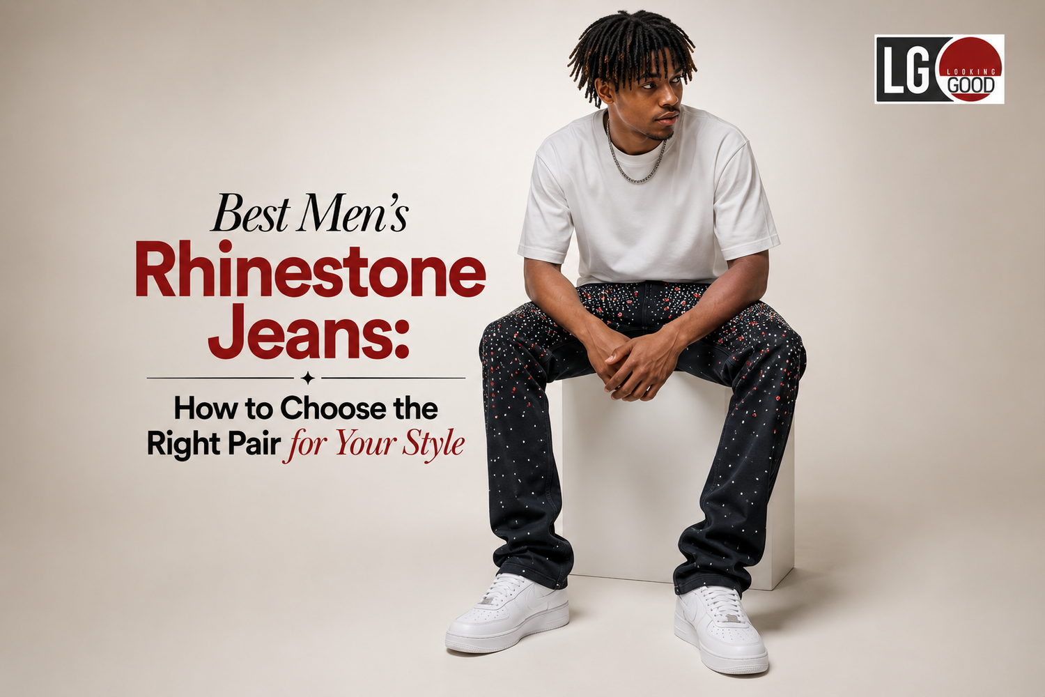 Best Men’s Rhinestone Jeans