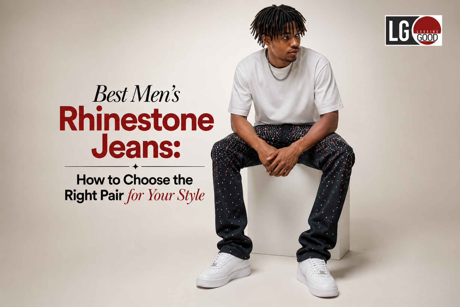 Best Men’s Rhinestone Jeans