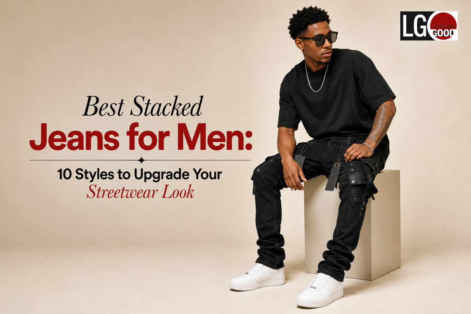 Best Stacked Jeans for Men