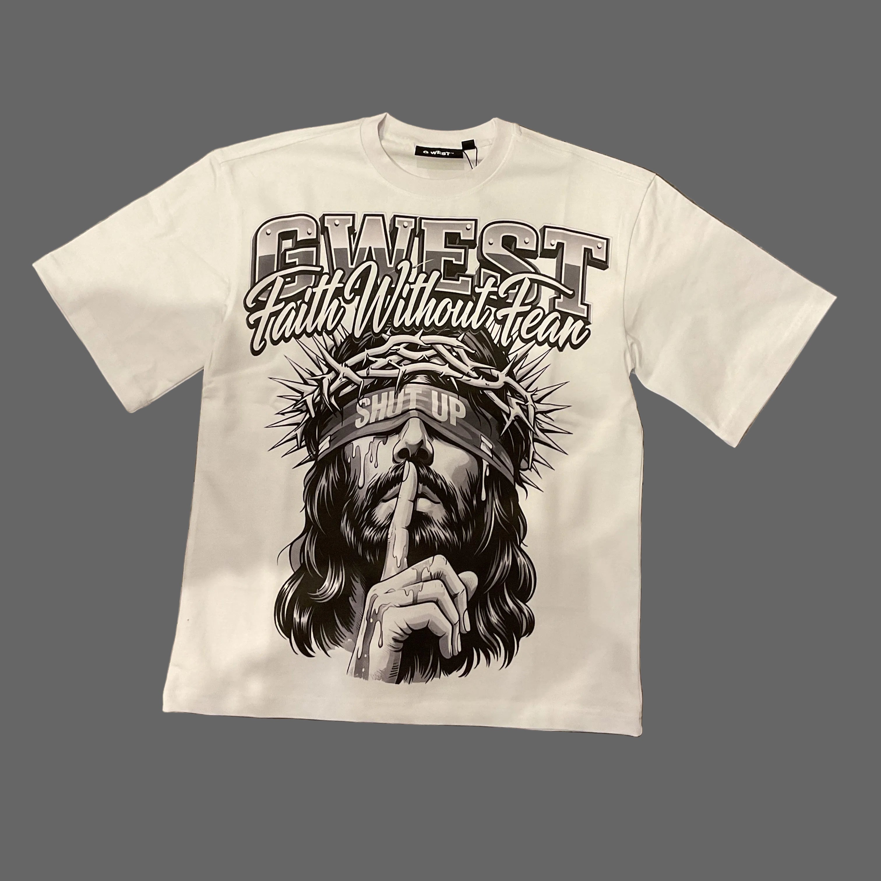 G WEST SILENCE SPEAKS TEE (GWFGJMT9511)