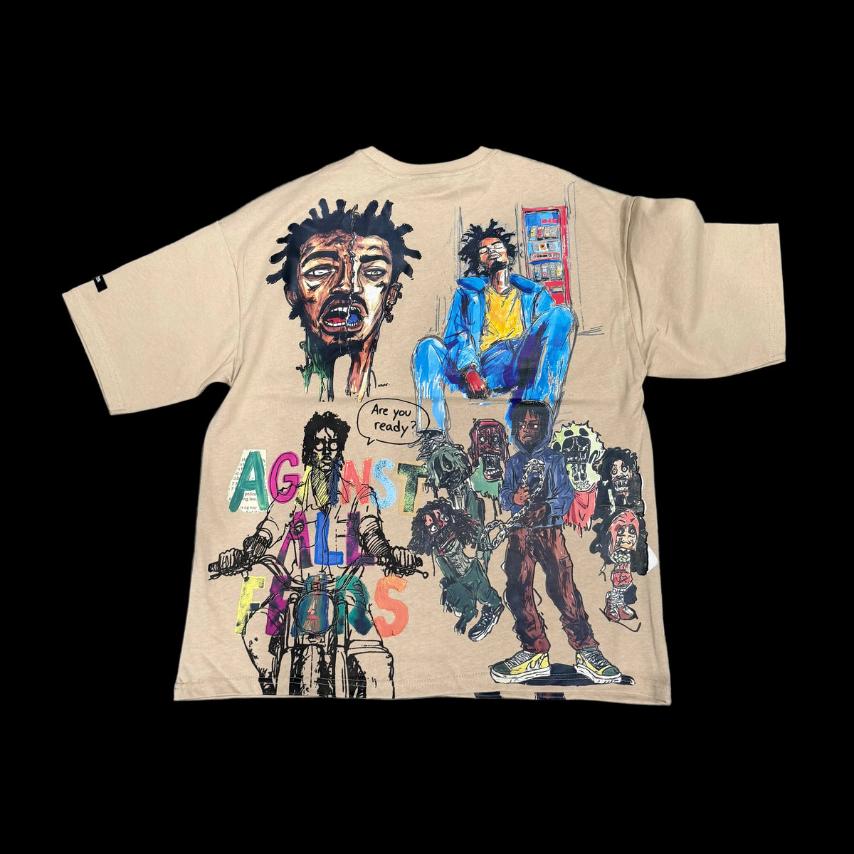 Switch Against All Fear tee