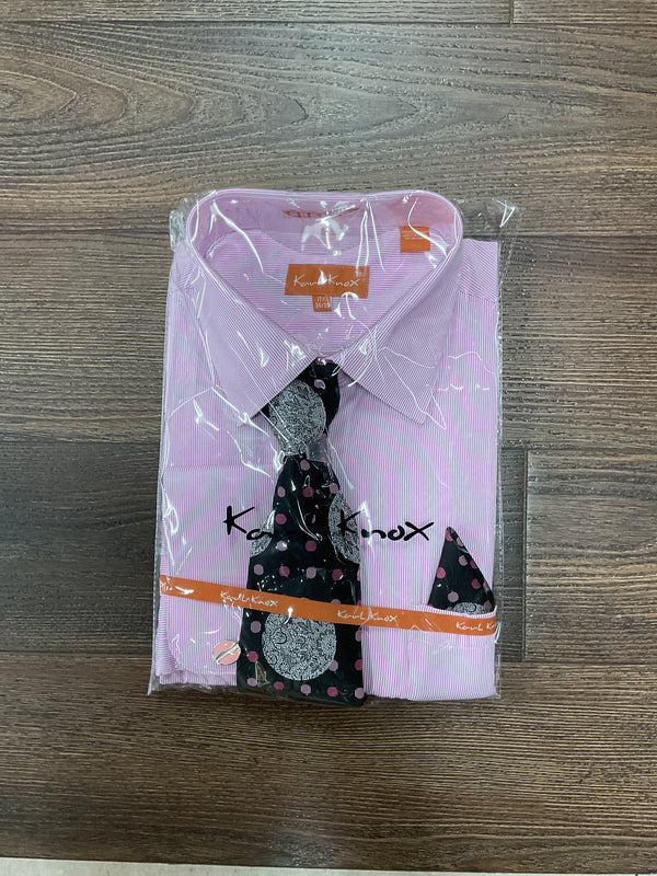 Karl Knox Pink Dress Shirt for Men