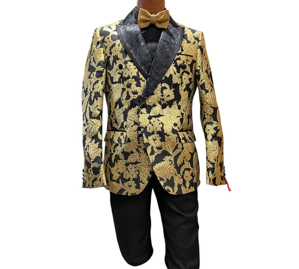 INSERCH Black & Gold blazer