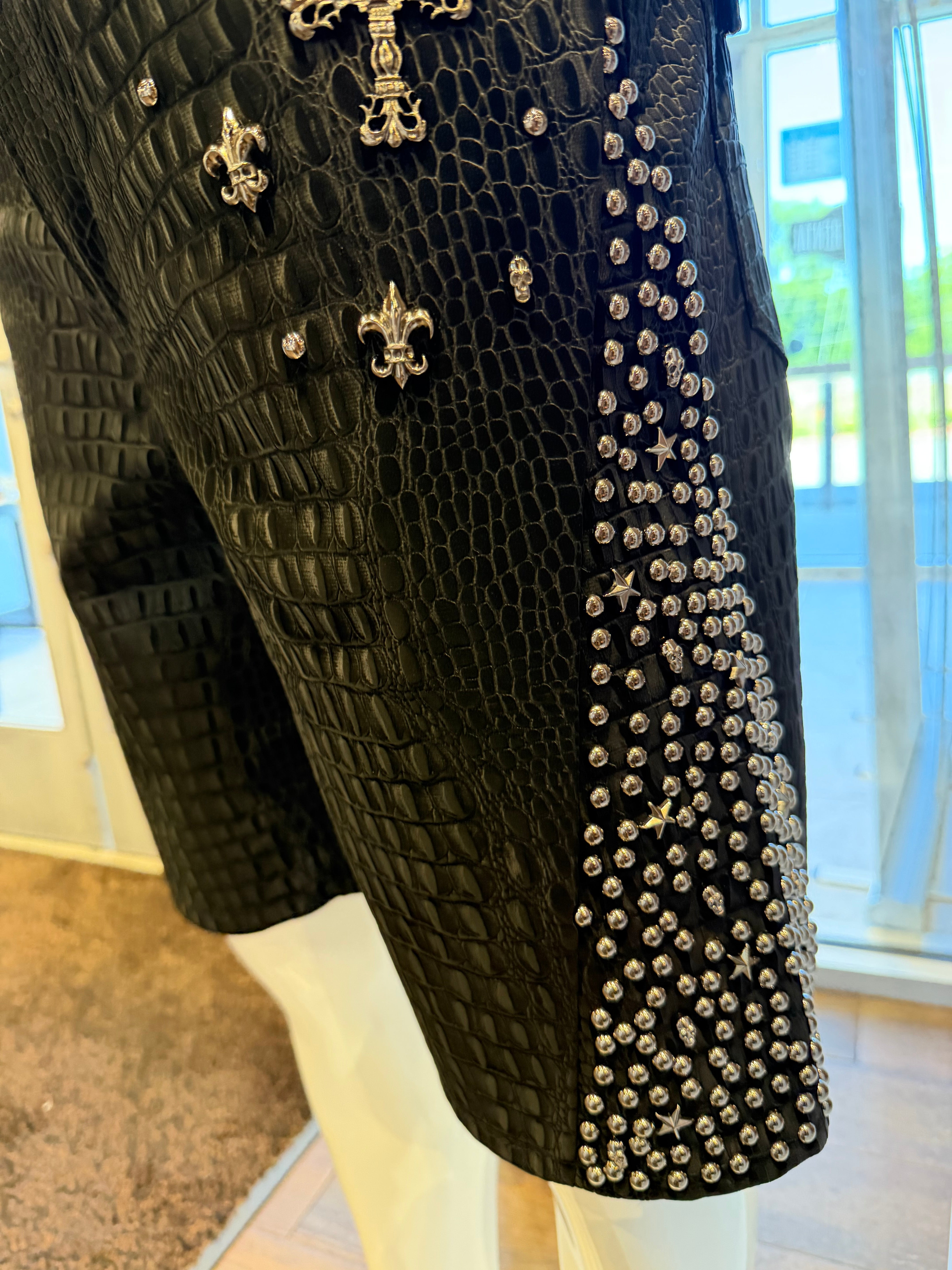 Preme black Embellished short