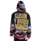 Majestik Mens Imagination Tapestry Hoodie - Black