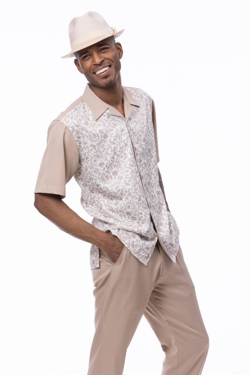 Leisure Set 2 pc Beige from Montique
