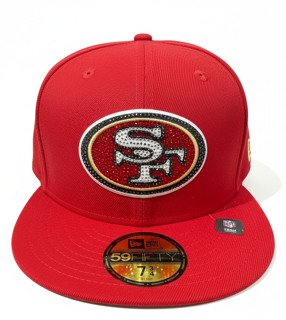 New Era San Francisco 49ers Rhinestone Fitted Hat