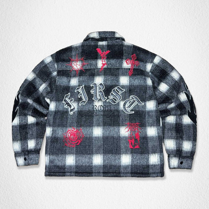 Shadow Worship Midnight Flame Shacket