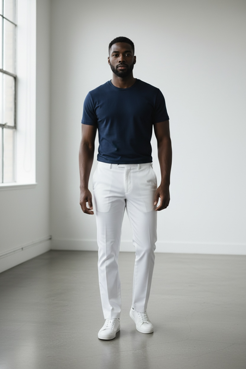 St. Patrick’s white dress pants