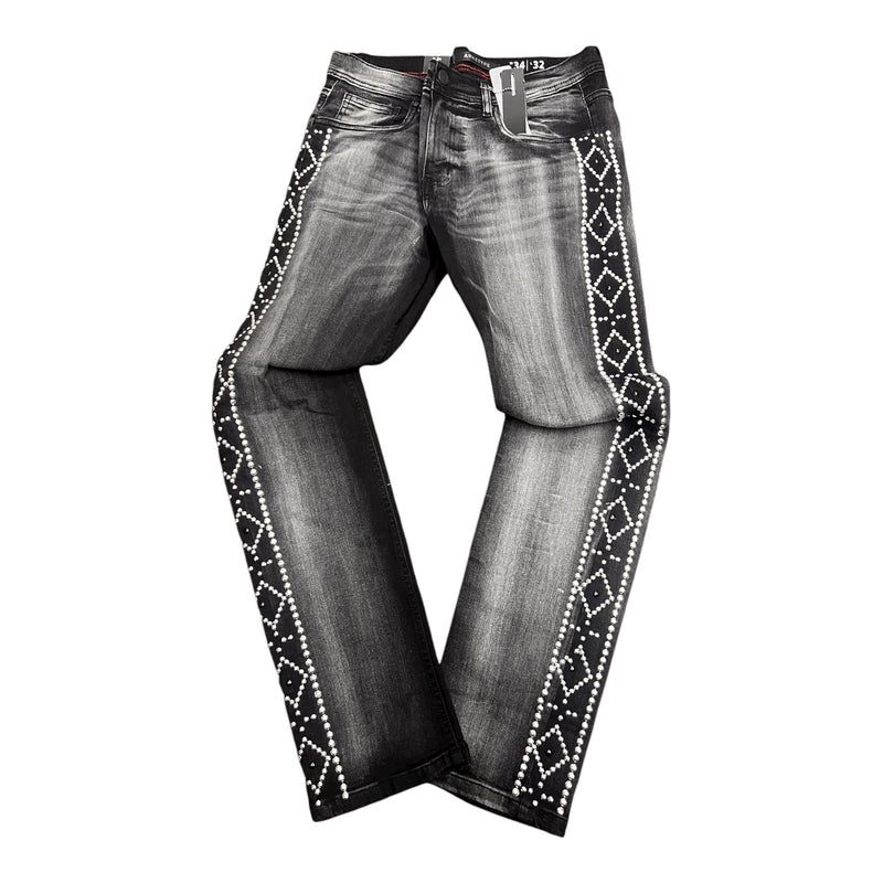 Arketype Double Sided Stud Jeans for Men [P554]