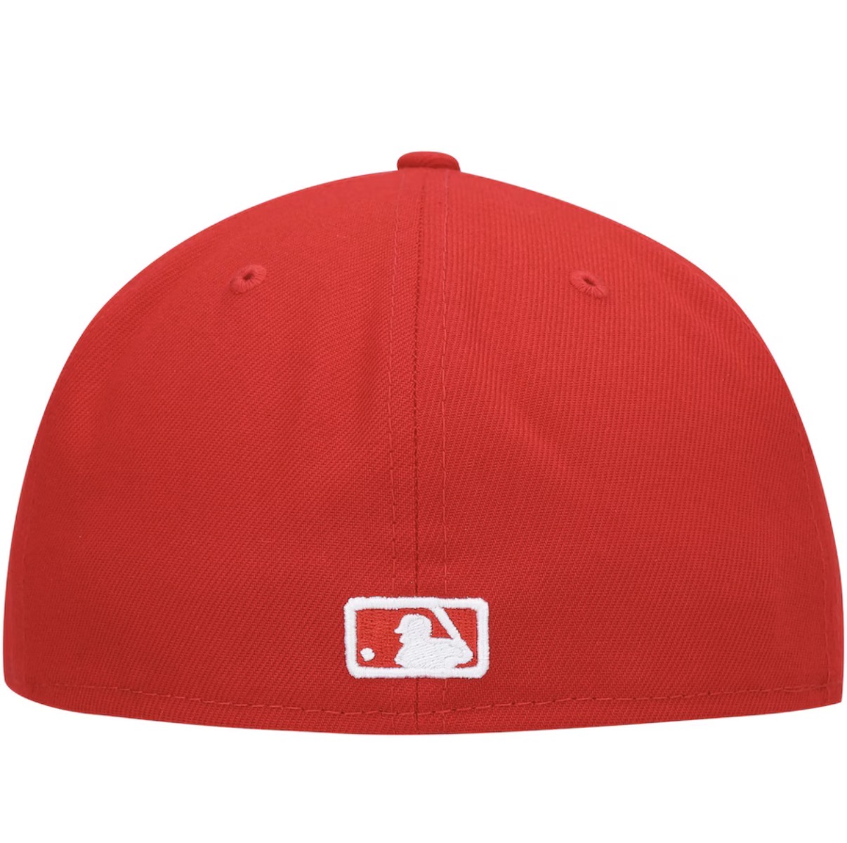 Los Angeles Dodgers New Era White Logo 59FIFTY Fitted Hat - Red