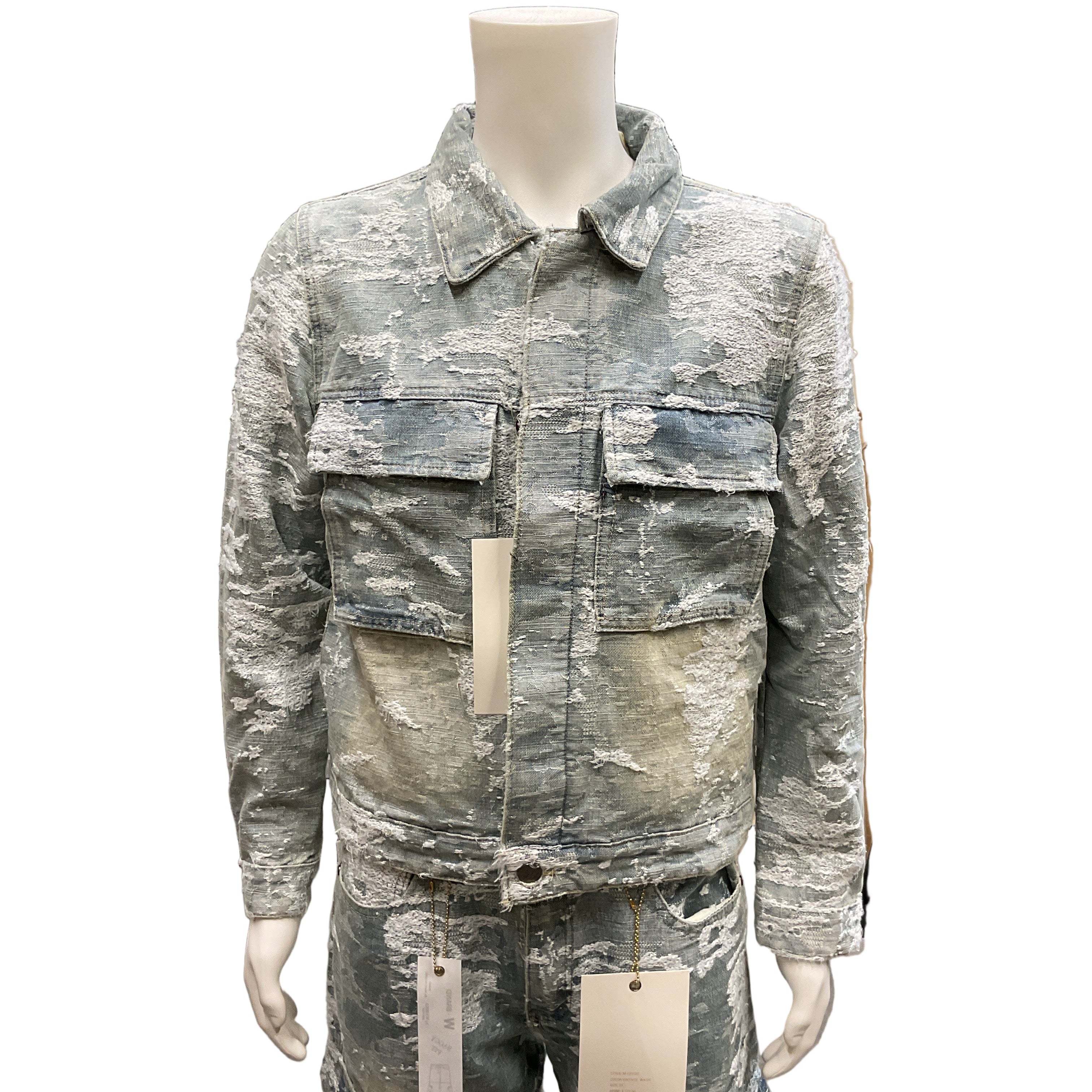 Waimea Vintage Wash Camo Jacket