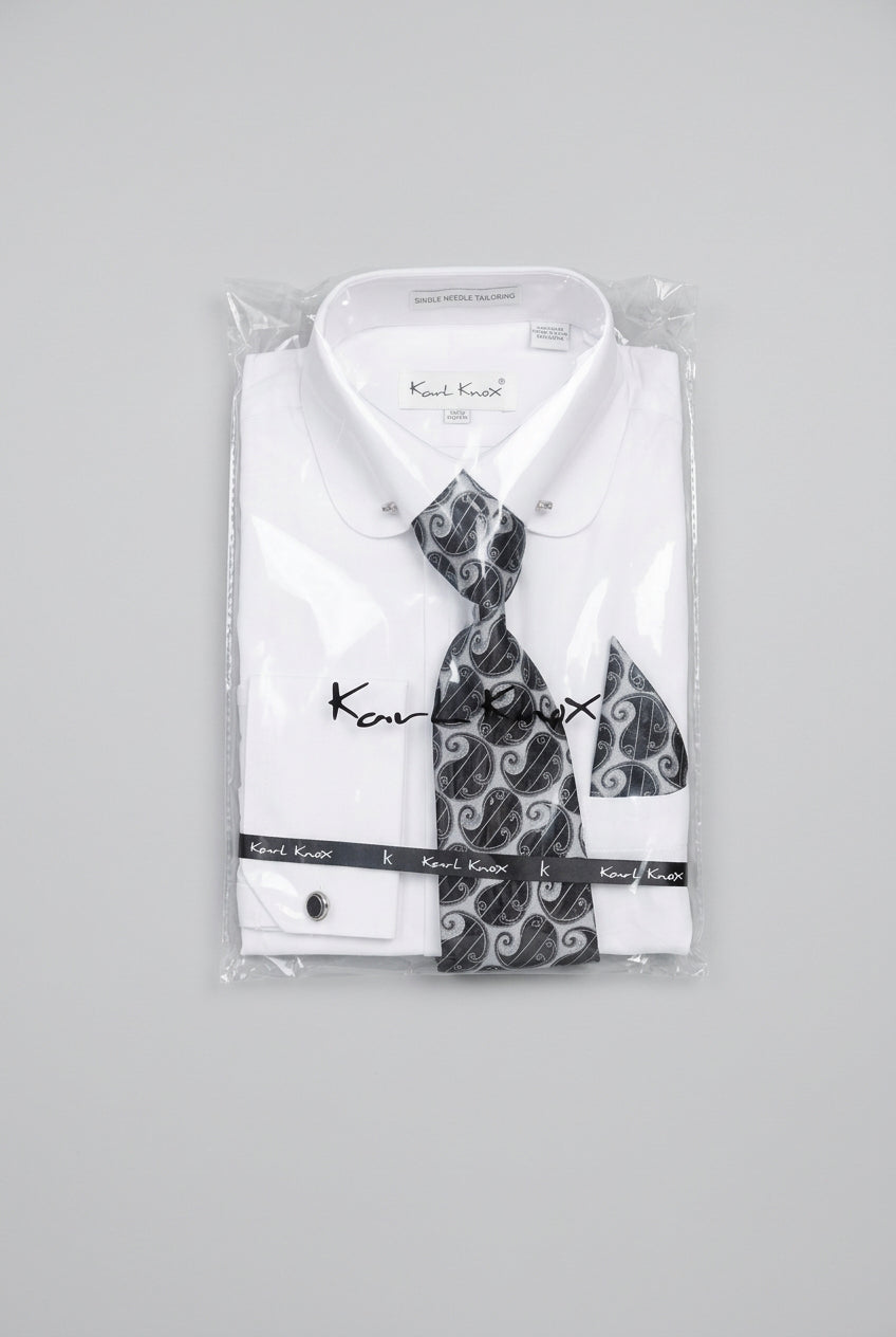 Karl Knox Dress Shirt Set