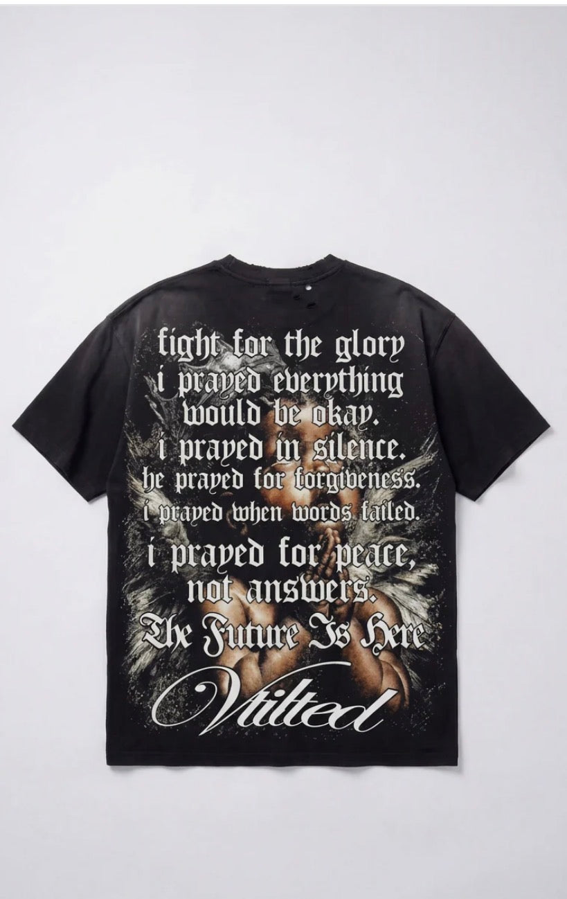 Vtilted "MERCY" TEE