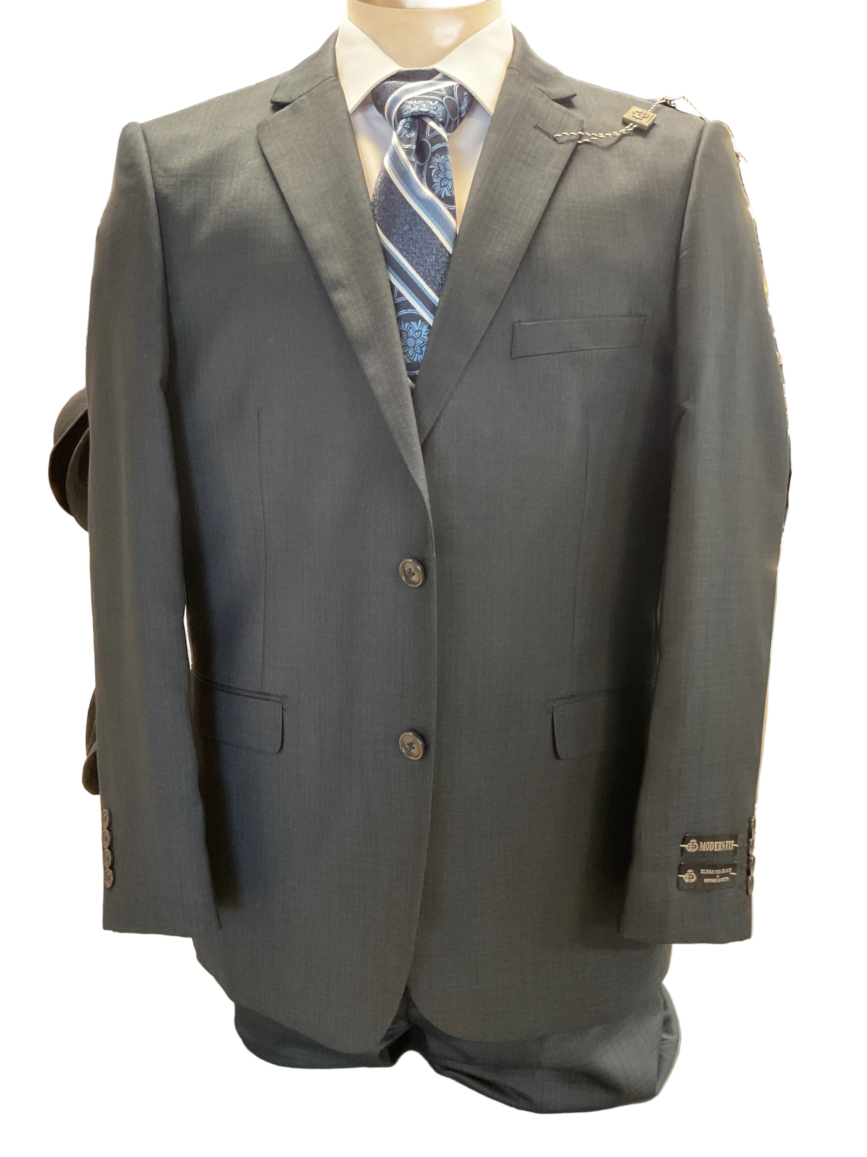 ELEGANZA BLACK Suit (Blue)