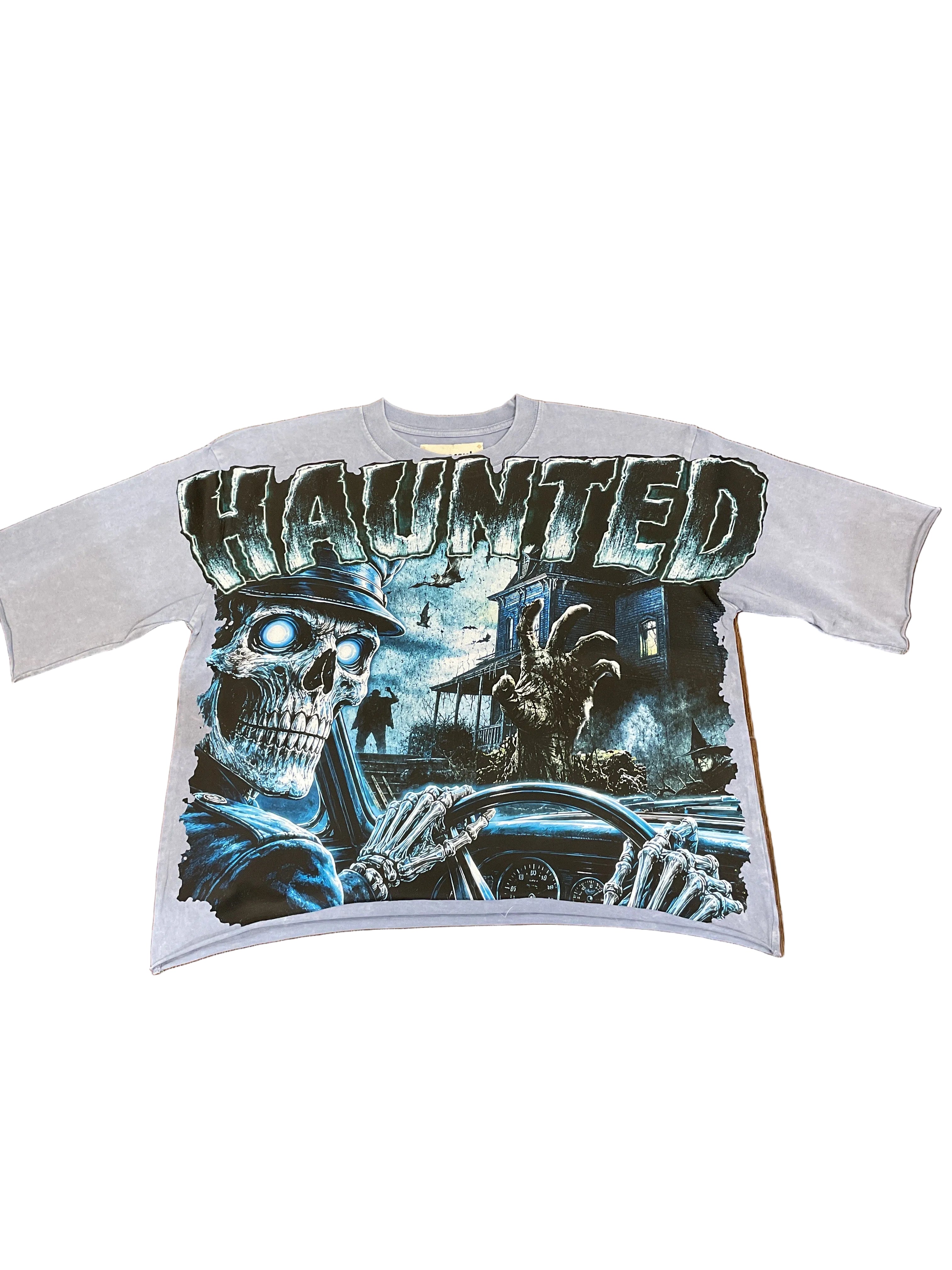 PAPERCUT CROP TEE Haunted