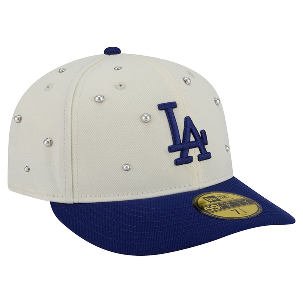 New Era LA Dodgers Pearl Studded Fitted