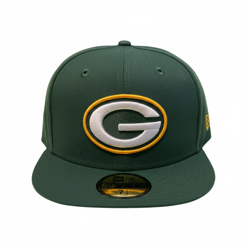 Green Bay Packers New Era Fitted Hat