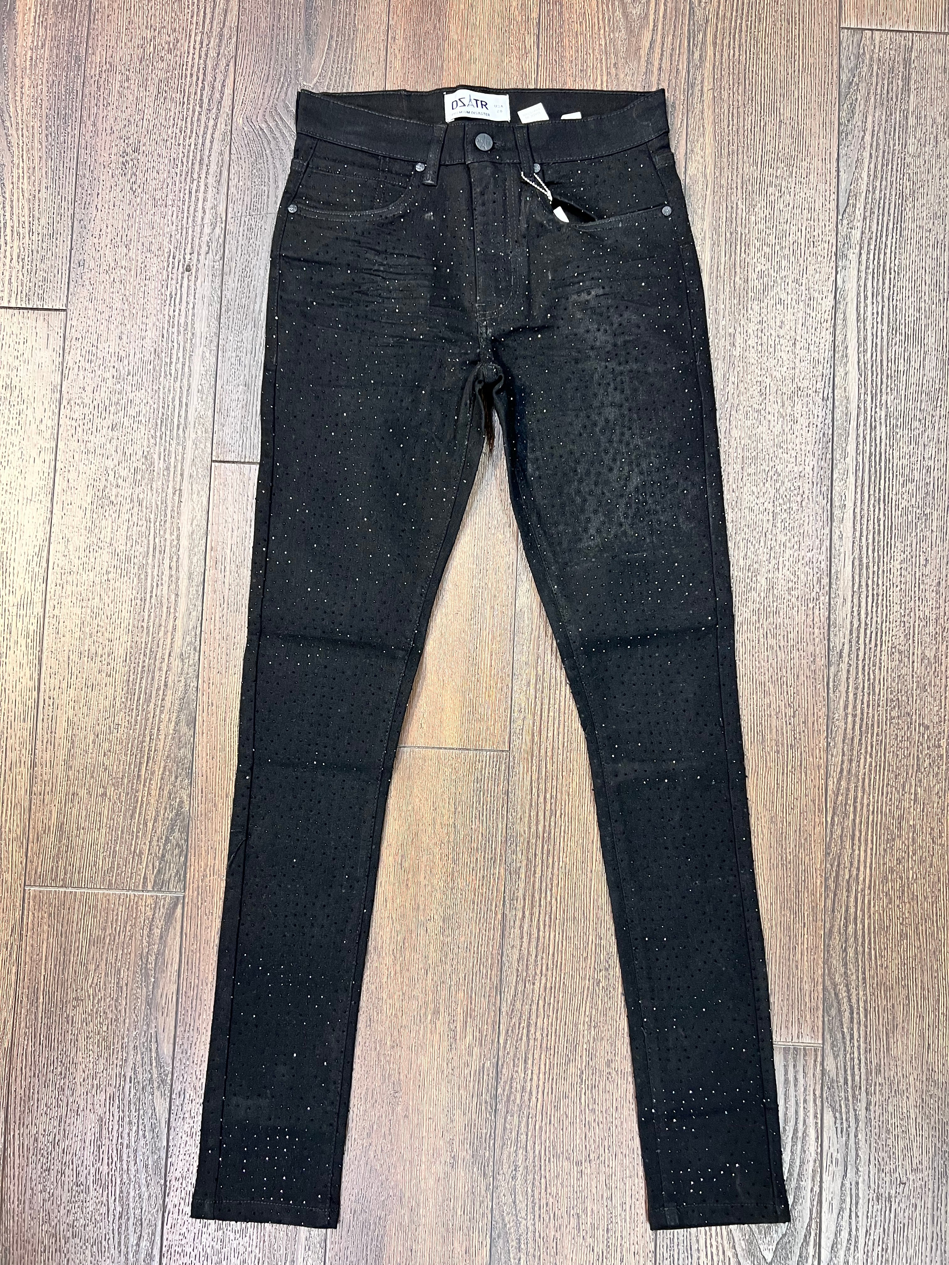 Premium Disaster jeans with rhinestones