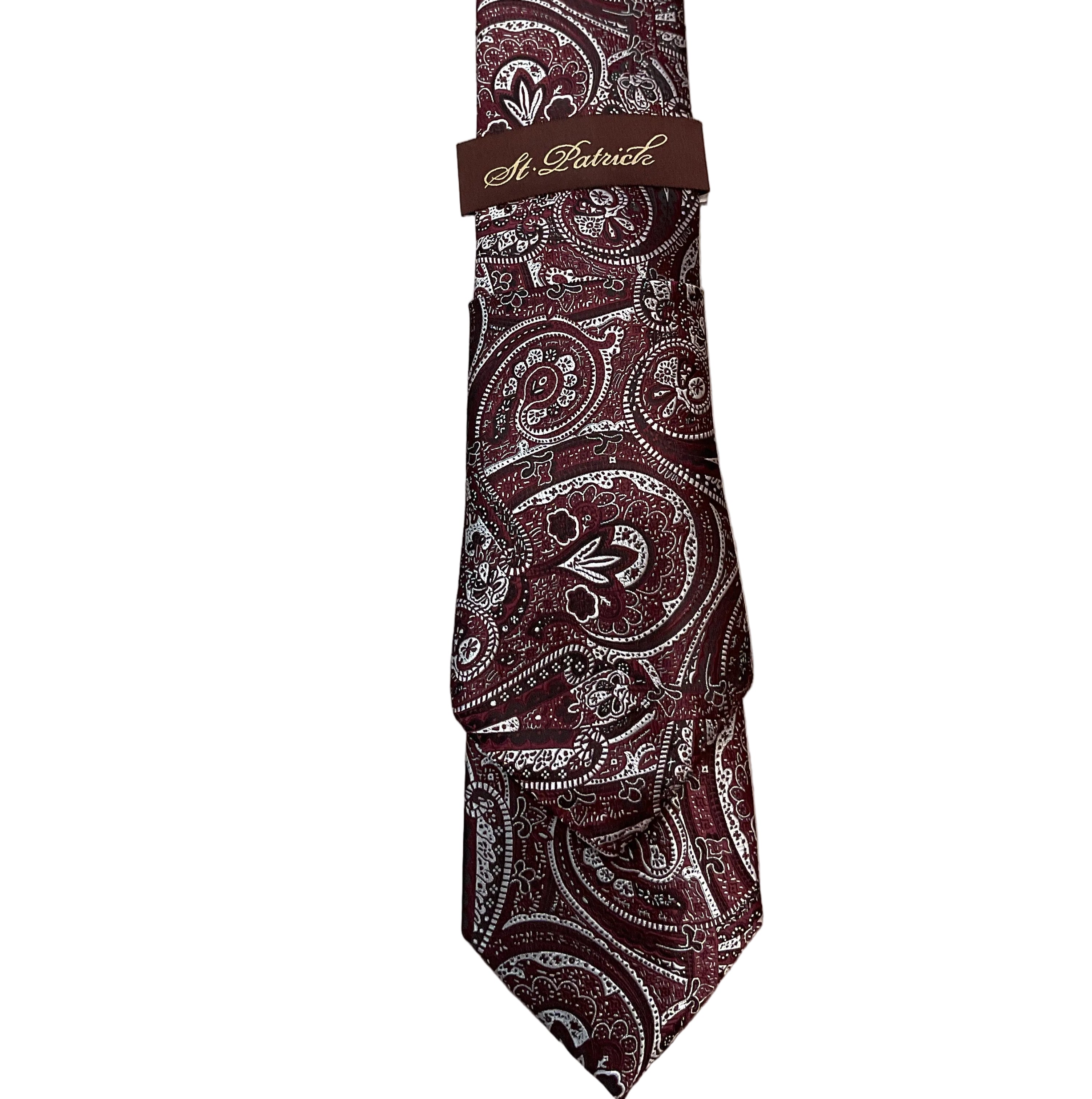 St. Patrick men’s paisley ties