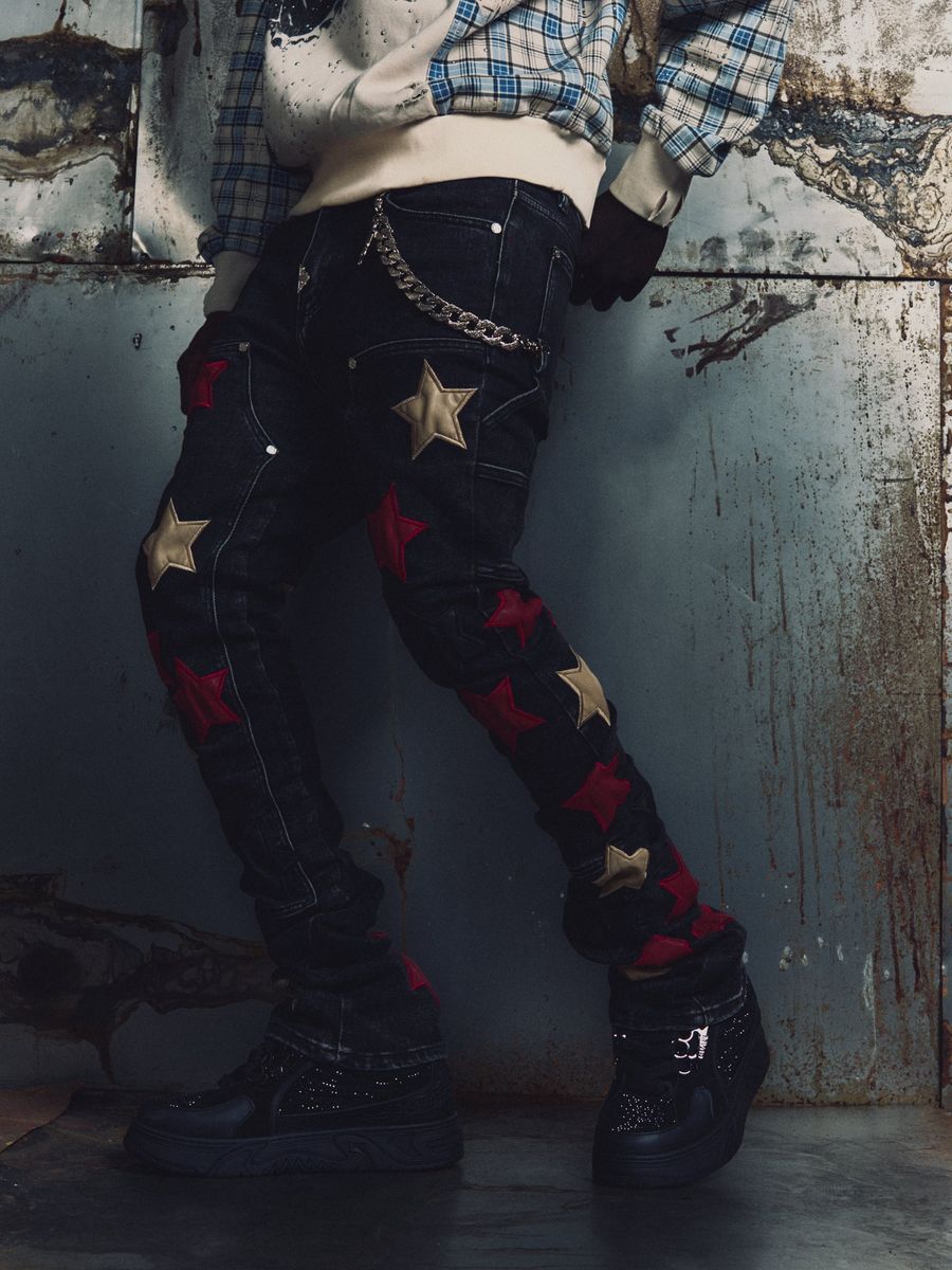 GUAPI Star Stack Jeans