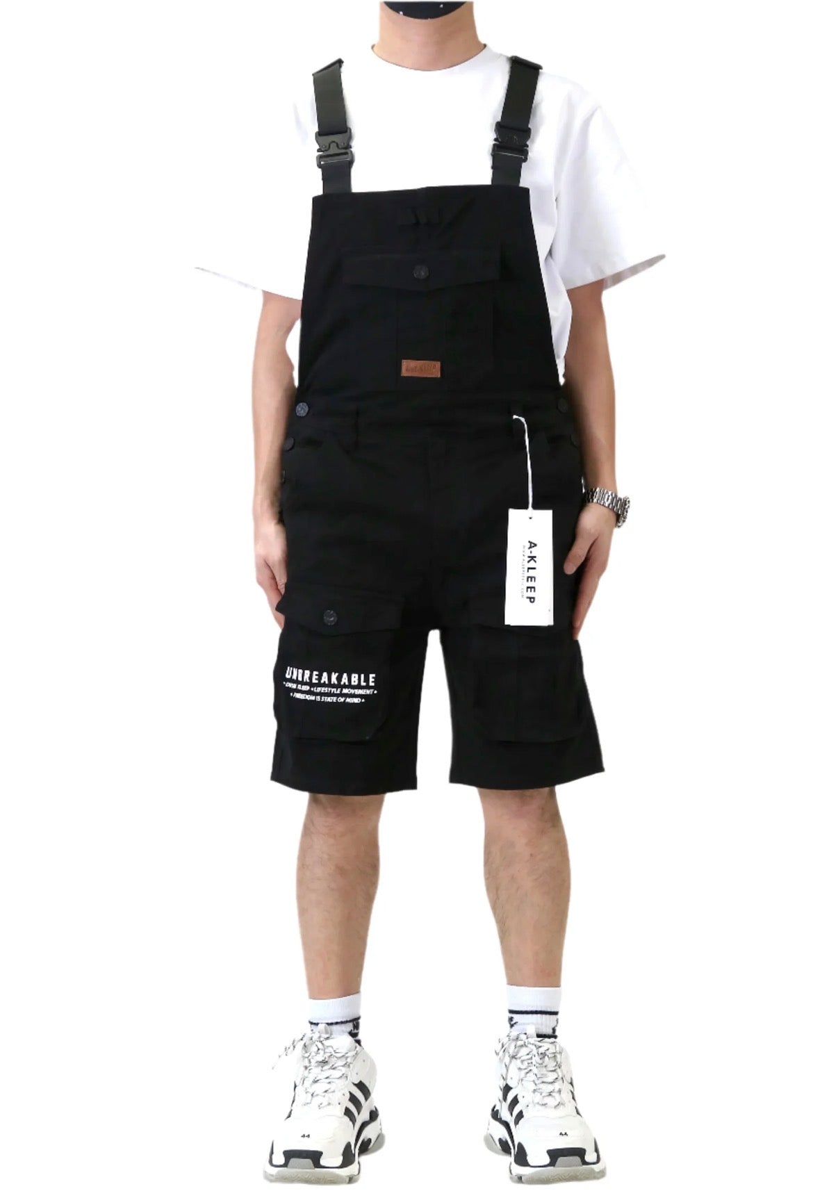 Kleep RIA Fine Twill Overall Short Pants