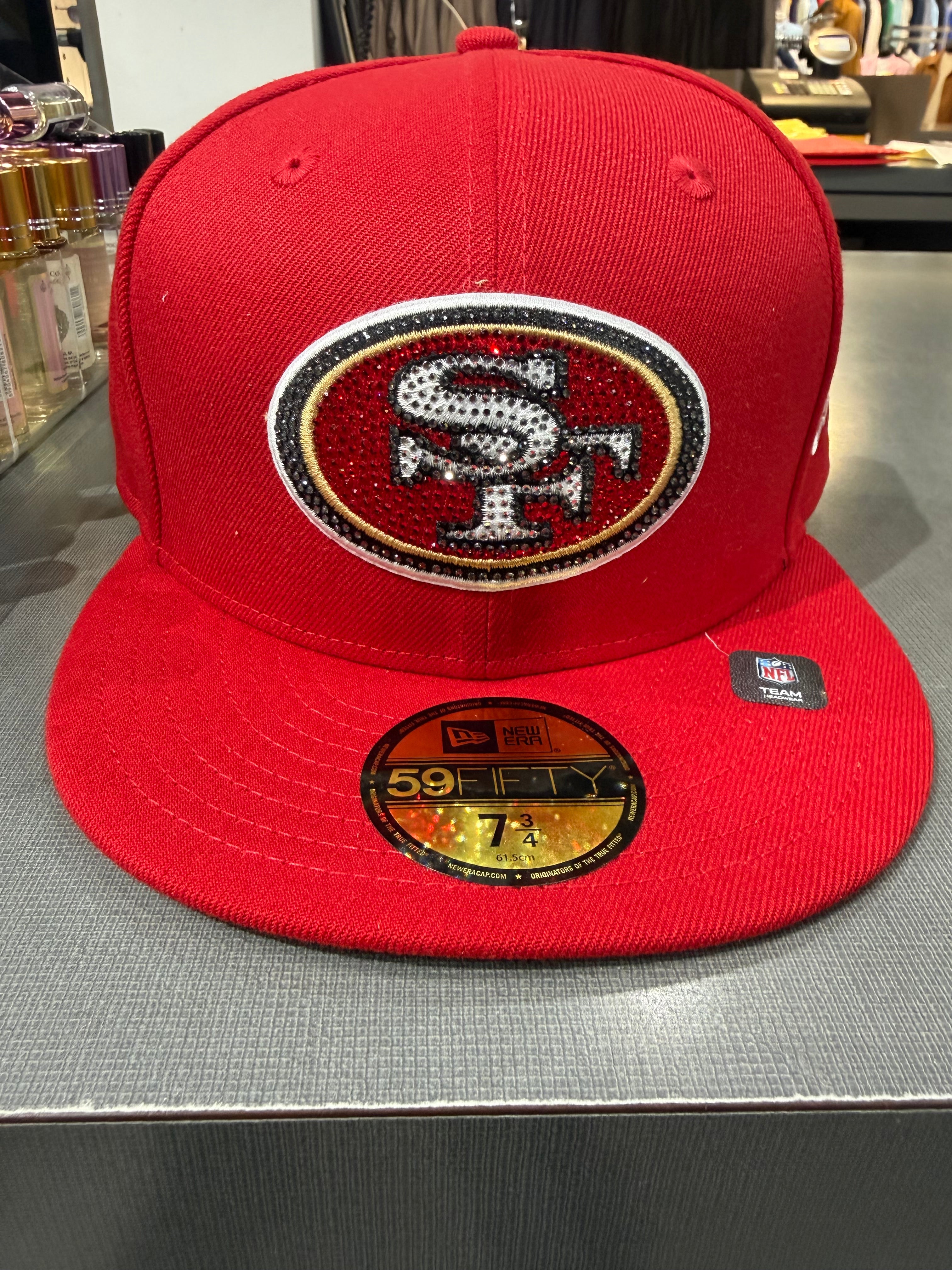 New Era San Francisco 49ers Rhinestone Fitted Hat