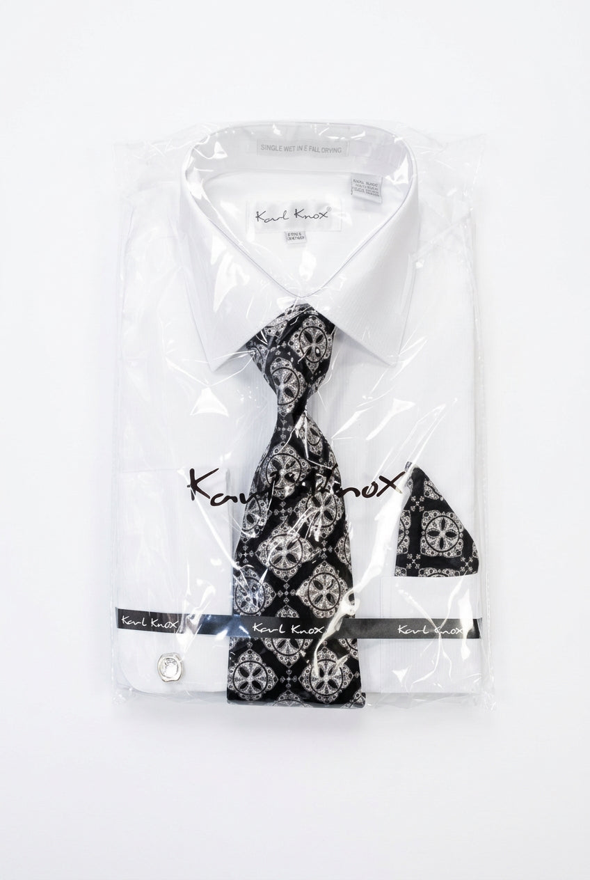 Karl Knox Dress Shirt Set