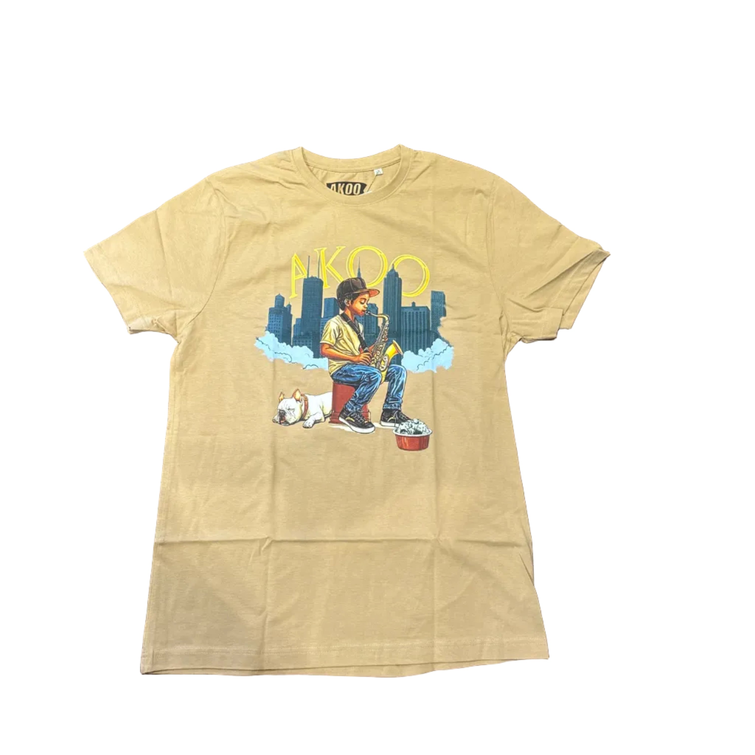 Akoo saxophone tee