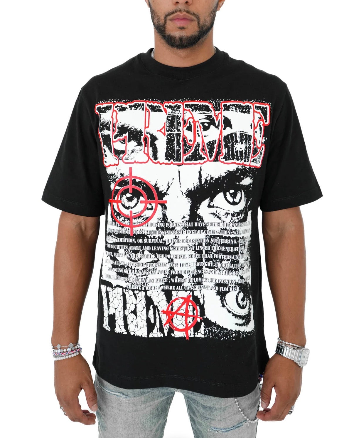 Preme FRONTLINE ANARCHY TEE for men