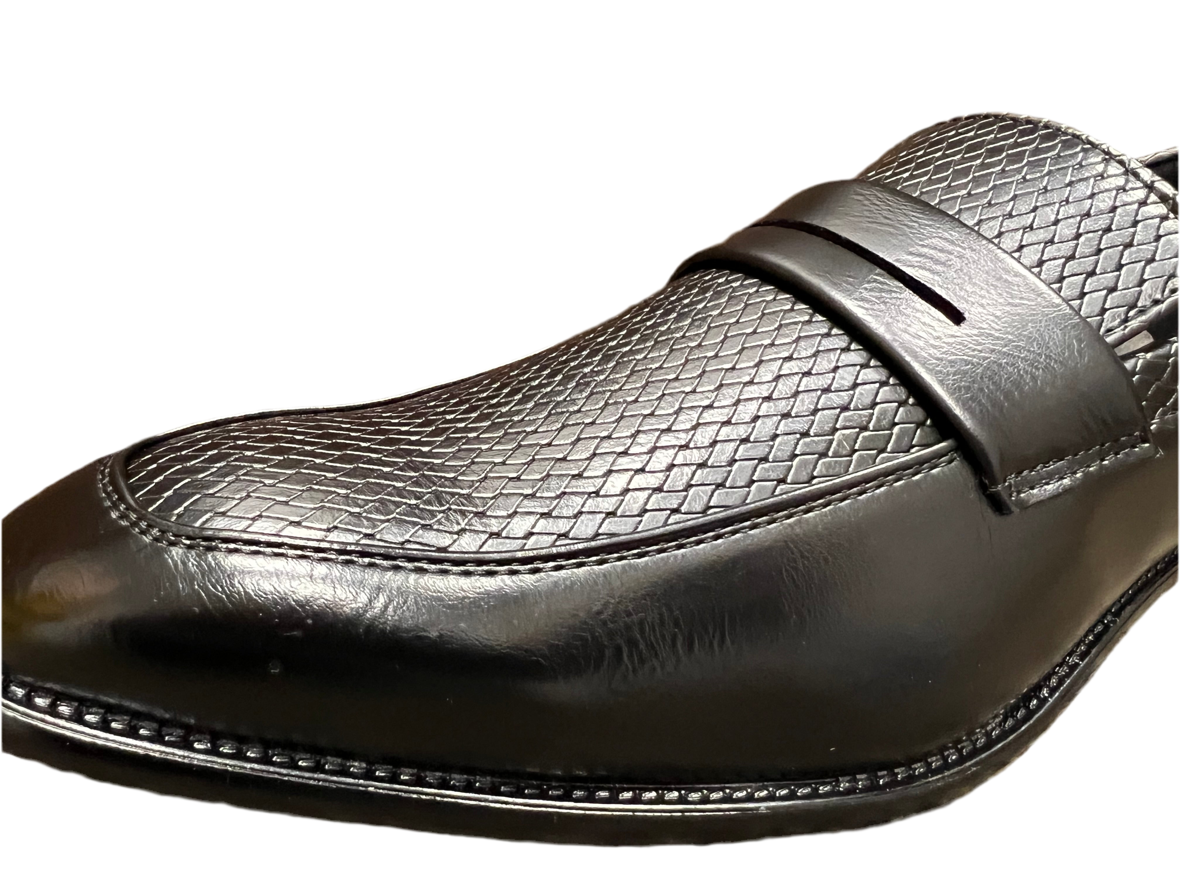 Slip on dress shoes by Salvanni [7038]