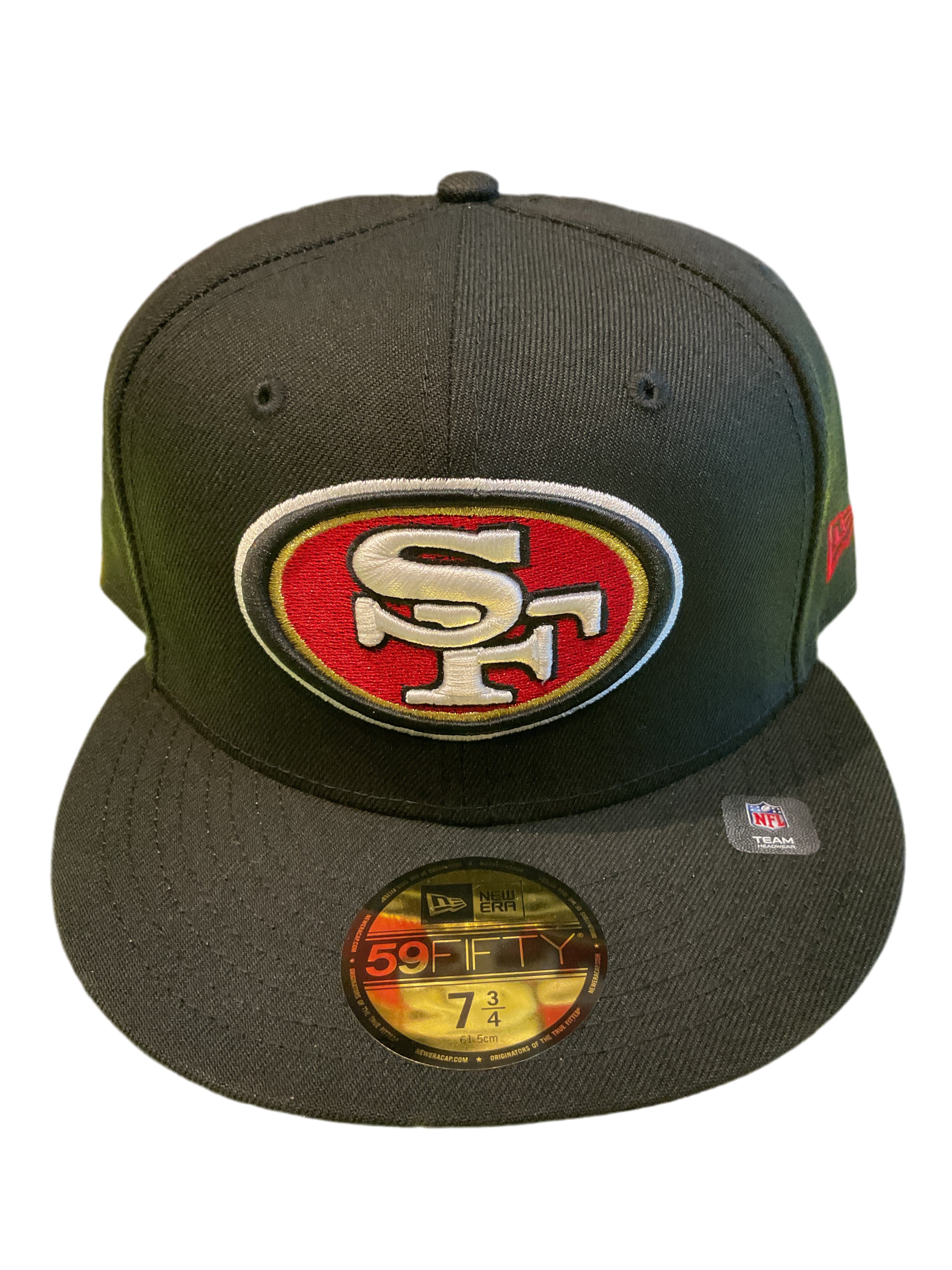 San Francisco 49ers Black New Era Fitted Cap
