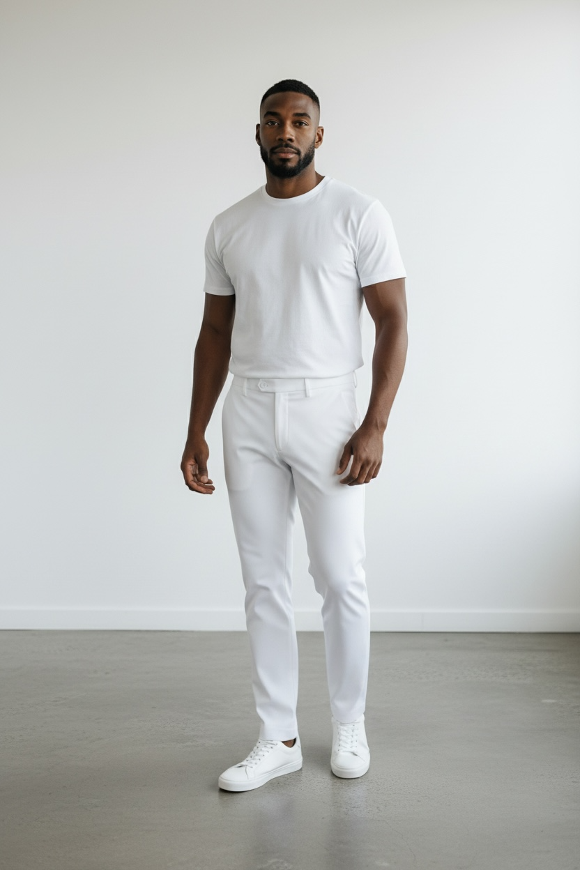 St. Patrick’s white dress pants